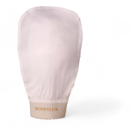 HoneyLux   Exfoliating Silk Body Mitt
