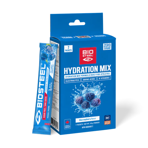 BioSteel - Hydration Mix - Blue Raspberry - 7pk 49g*6