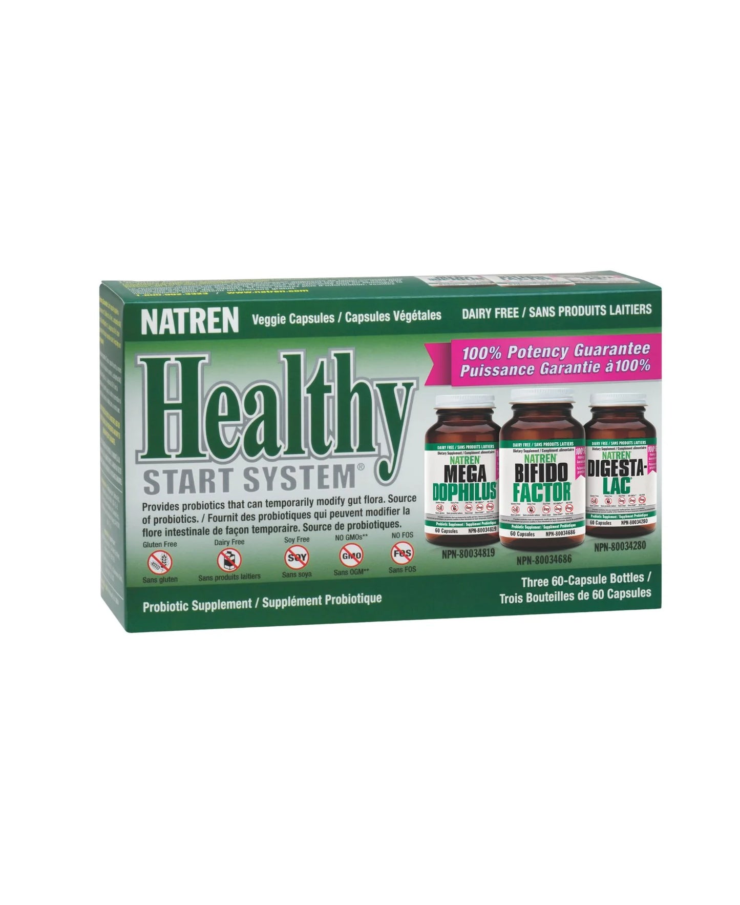 NATREN - RETAIL    Healthy Start Kit Dairy Free Family Size