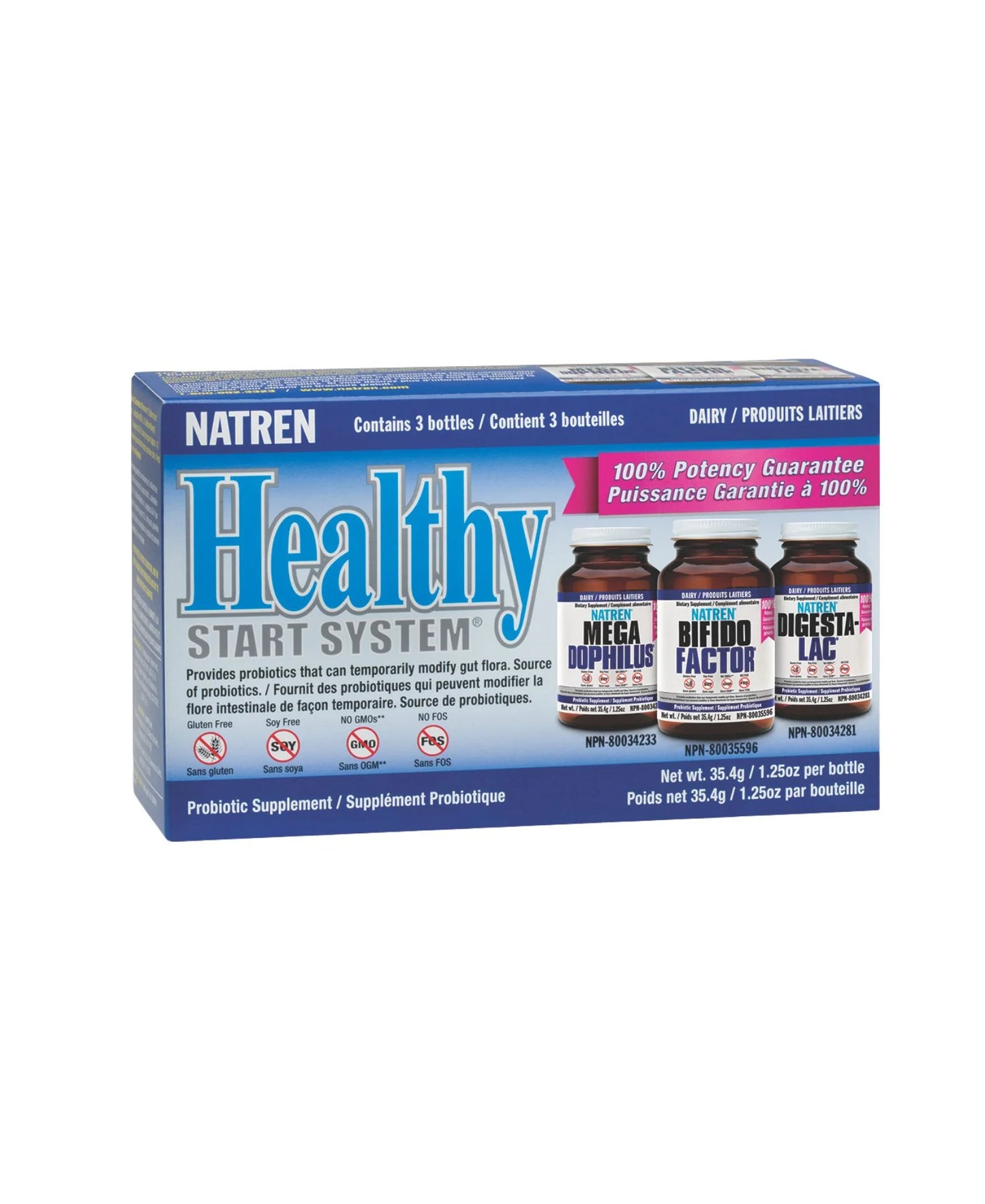 NATREN - RETAIL    Healthy Start Kit, Dairy