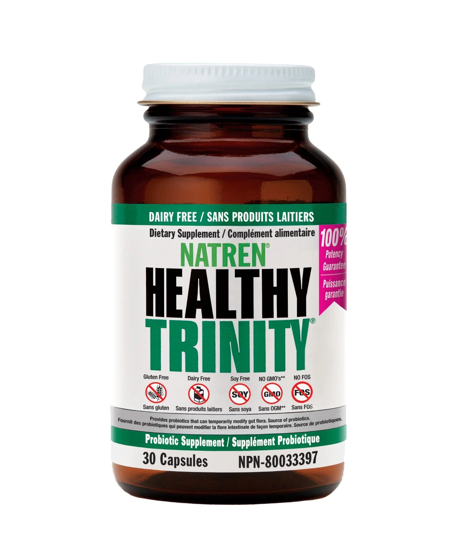 NATREN - RETAIL    Healthy Trinity Dairy Free,30's