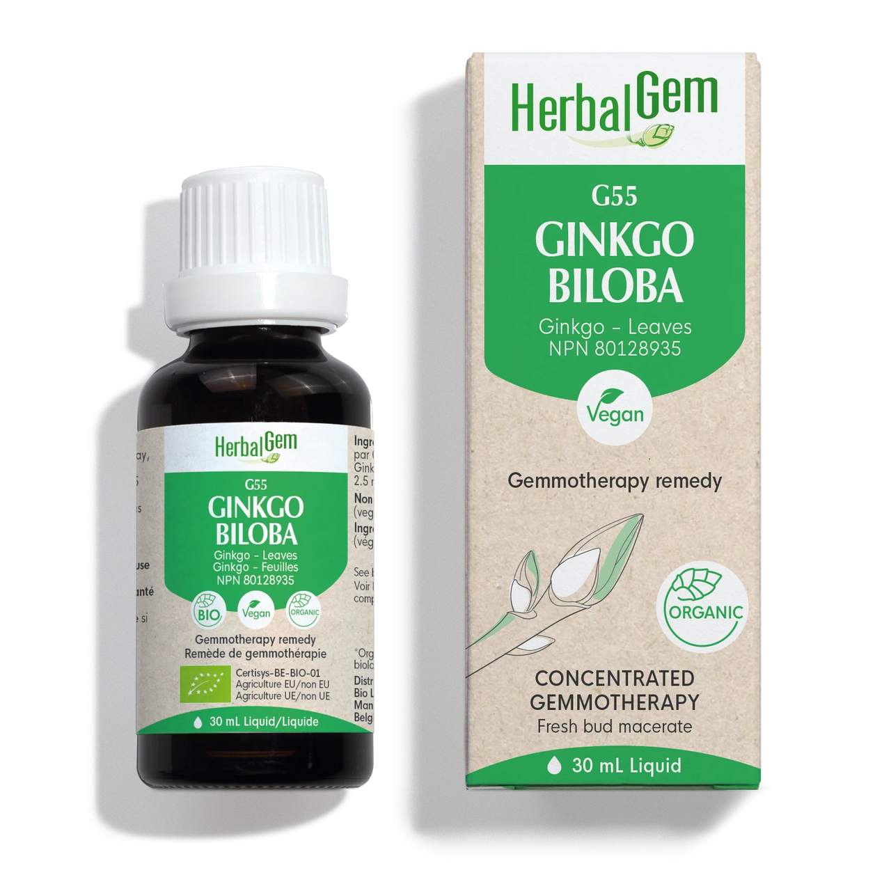 HerbalGem Ginkgo biloba  30ml