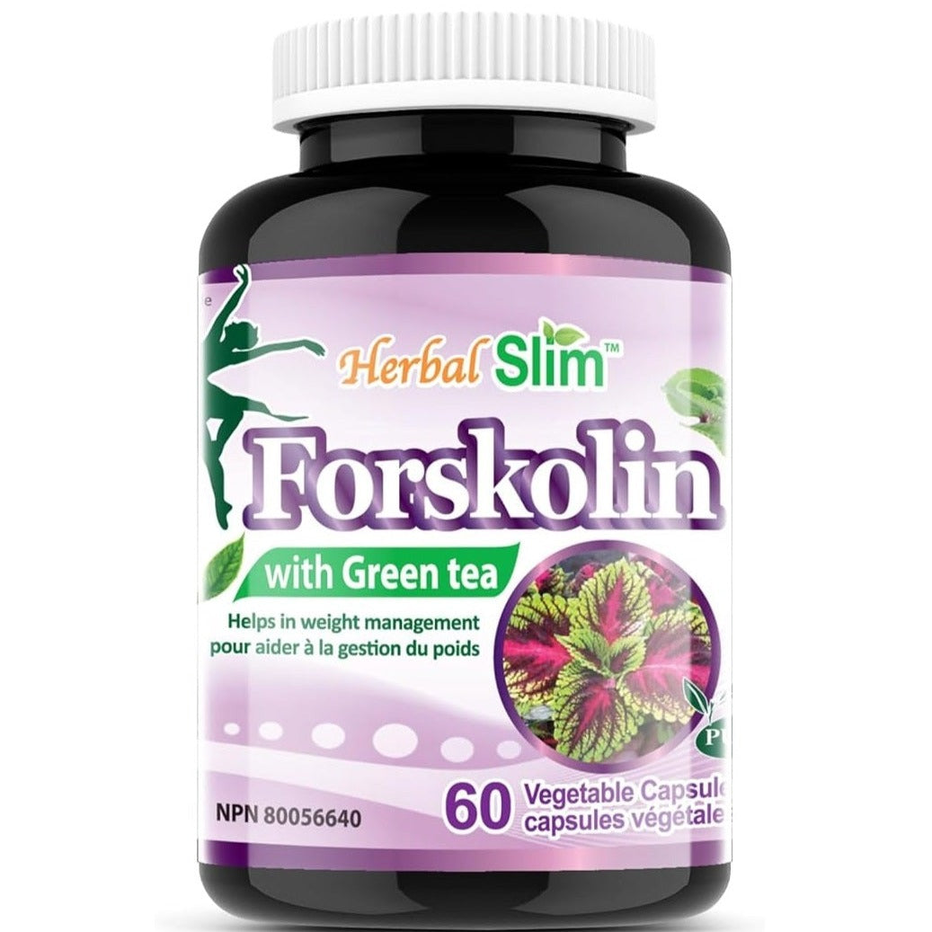 HERBAL SLIM®    Forskolin with Green Tea 60 Vcaps