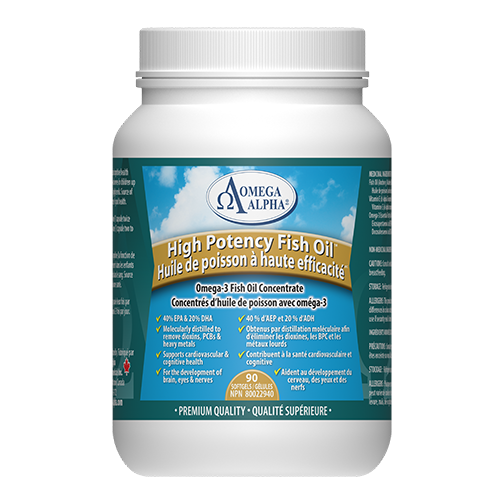 Omega Alpha   High Potency Fish Oil Concentrate™   90 sgel