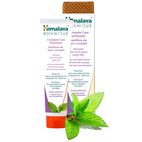 Himalaya Wellness    Himalaya Toothpaste Complete Care (Bilingual)    Flavour: Spearmint 
Container Size: 150 g    Each