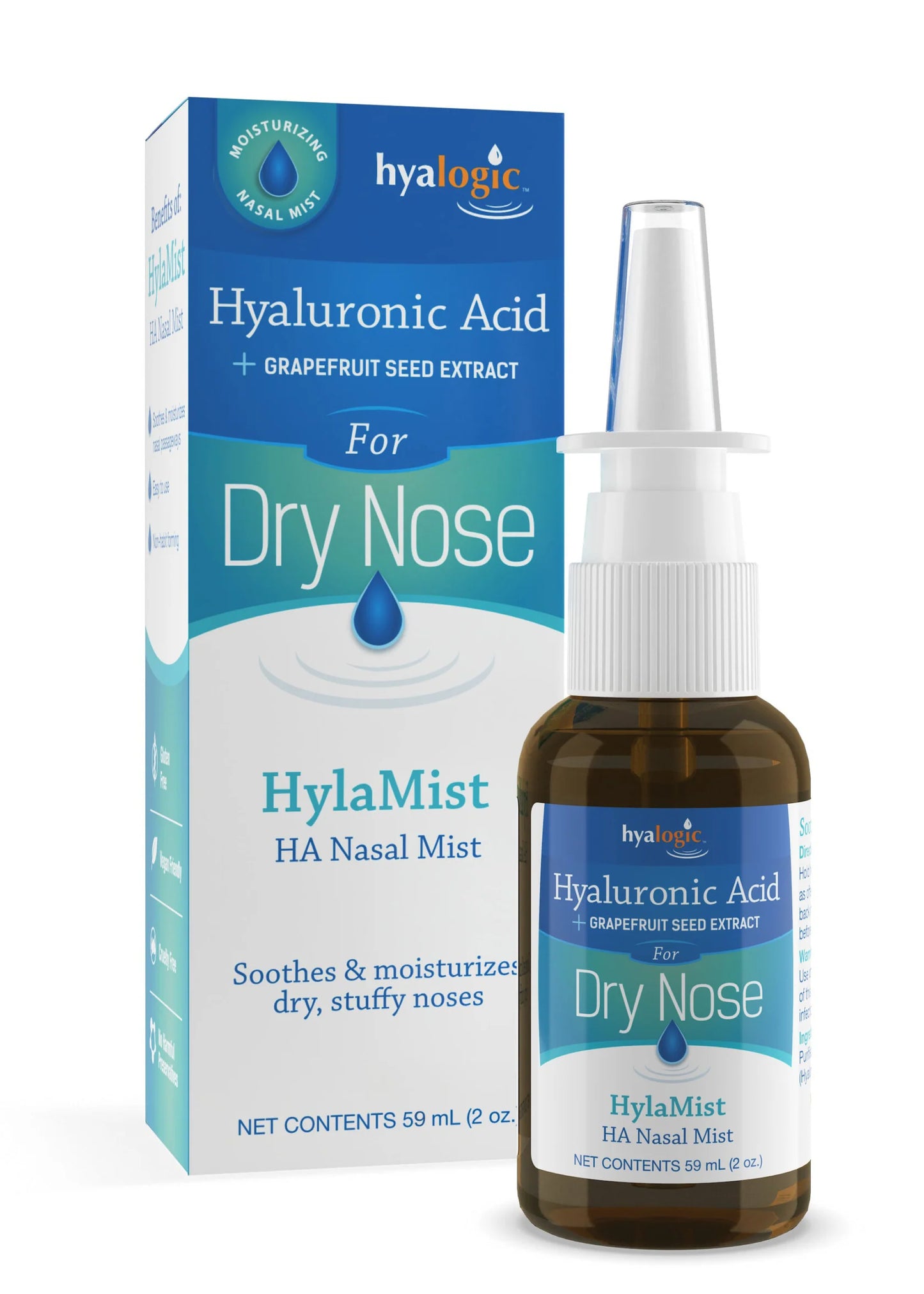 HYALOGIC *    HylaMist™ Dry Nose, 44ml