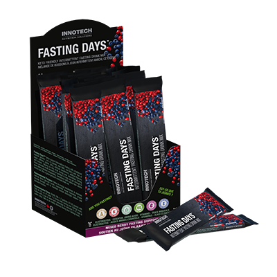 Innotech - Fasting Days - 20 Individual Packets - Mixed Berry