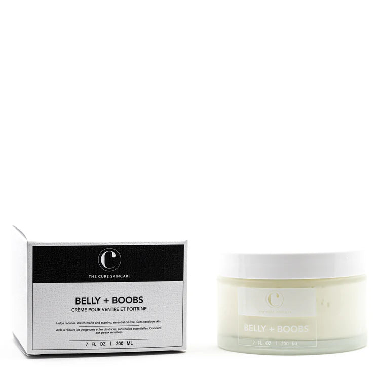 The Cure Skincare   Belly + Boobs Body Whip 200mL