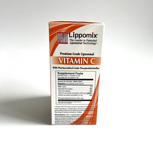 Nano Vitamins Liposomal Vitamin C Lippomix 30 sachets