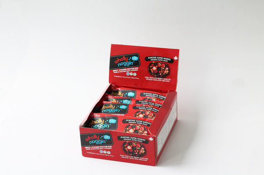 WHOLLY NOGGIN FOODS LTD    Almond Superberries 45g 12/box
