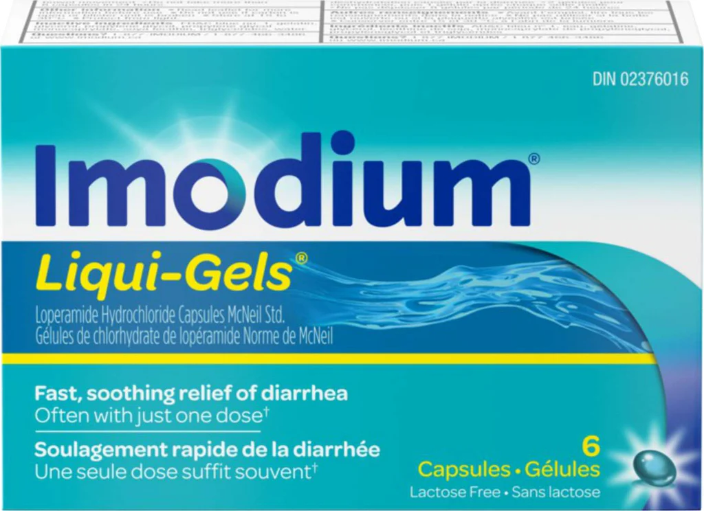 IMODIUM LIQUI-GELS CPLT 2MG 6