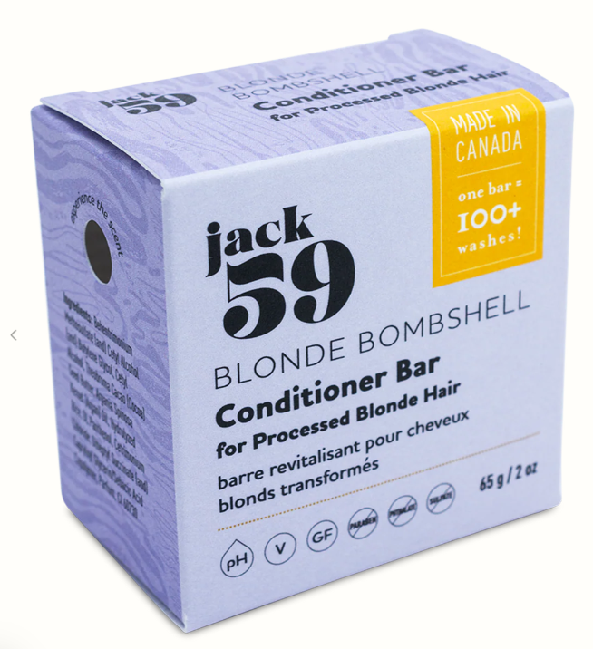 Jack59   BLONDE BOMBSHELL Conditioner Bar for processed Hair