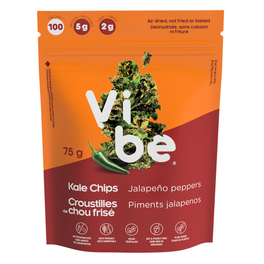 Vibe Crunchy Kale Jalapeno 75 g - Case of 12