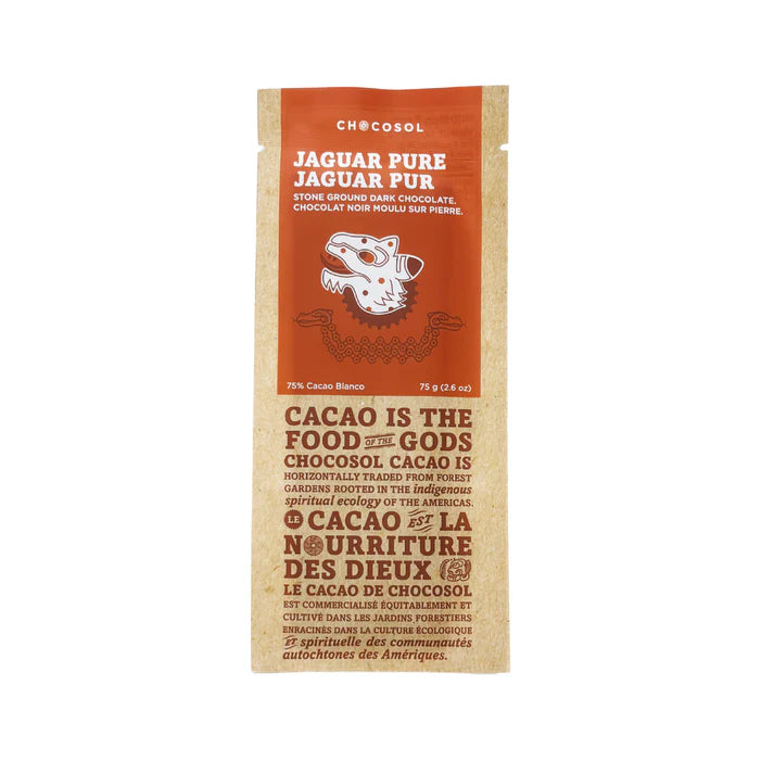 CHOCOSOL  - Chocolate, Jaguar, Pure    75g