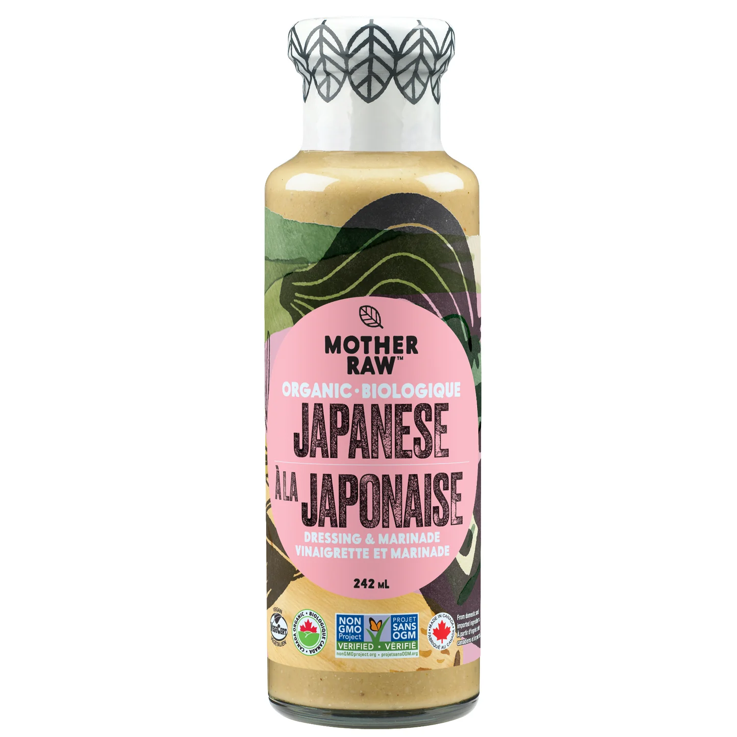 MOTHER RAW -  Japanese Dressing & Marinade, Organic -    242ml