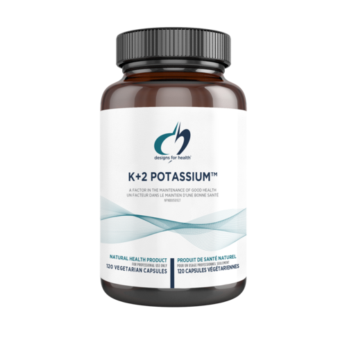 Designs For Health   K+2 Potassium   120Capsule
