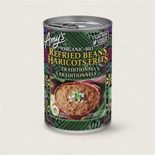 Amy's Kitchen   Beans   Traditional Refried Beans398ML