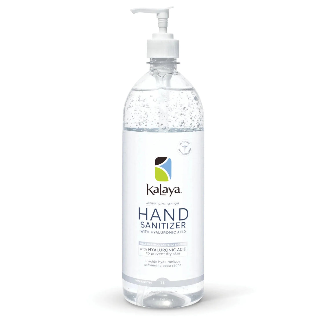KaLaya - Antiseptic Hand Sanitizer with Hyaluronic Acid - 1L