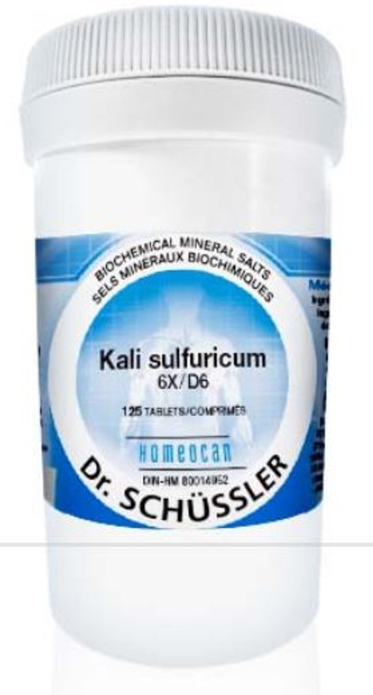 SCHÜSSLER MINERAL TISSUE SALTS    N°7 Kali sulfuricum    NO.7-125 6X