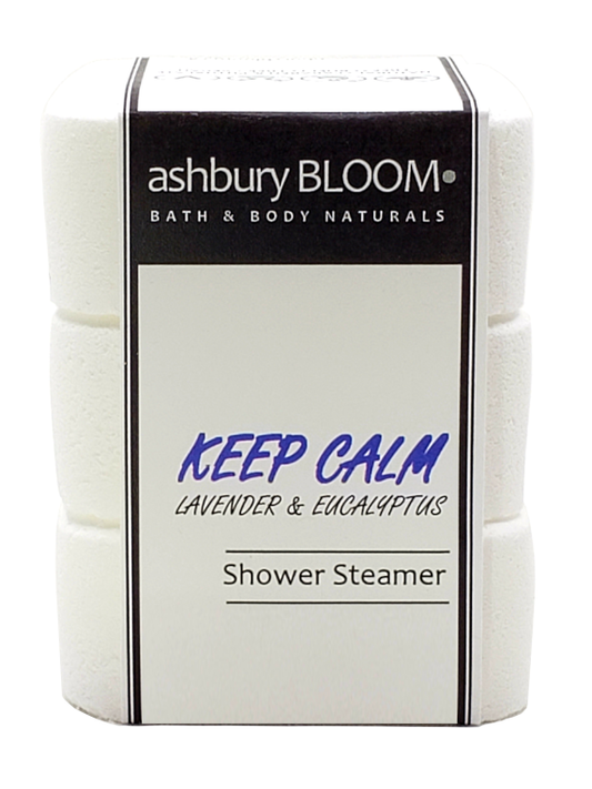 Ashbury Bloom    Keep Calm Shower Steamers (3 Pack)