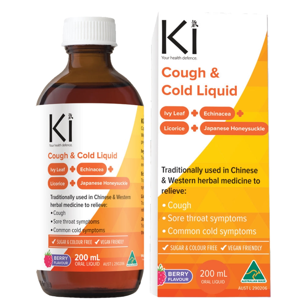 Ki - Adult Cough & Cold Liquid 200ml