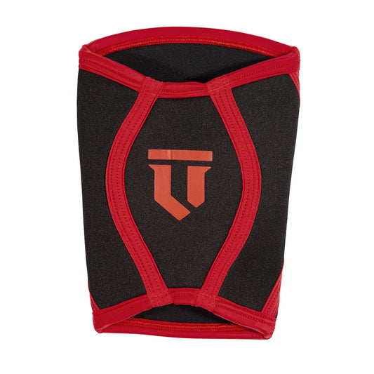 LIFT TECH FITNESS   PRO 5MM KNEE SLEEVES   RED / BLACK   S