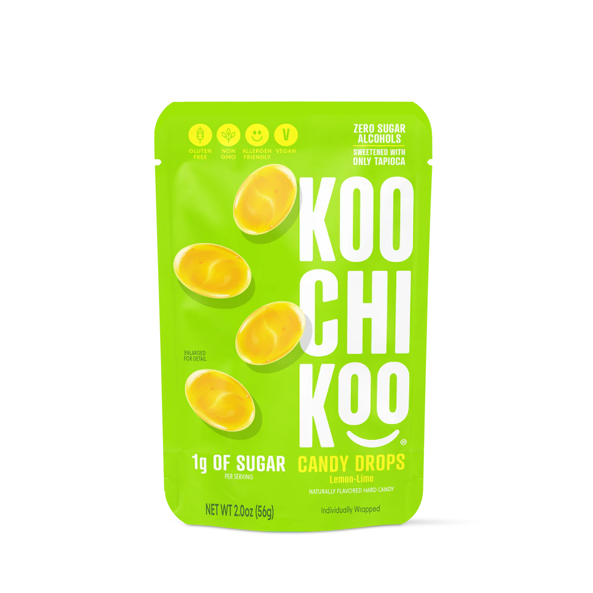 KOOCHIKOO -    Lemon Lime Drops Pouch    56.7g