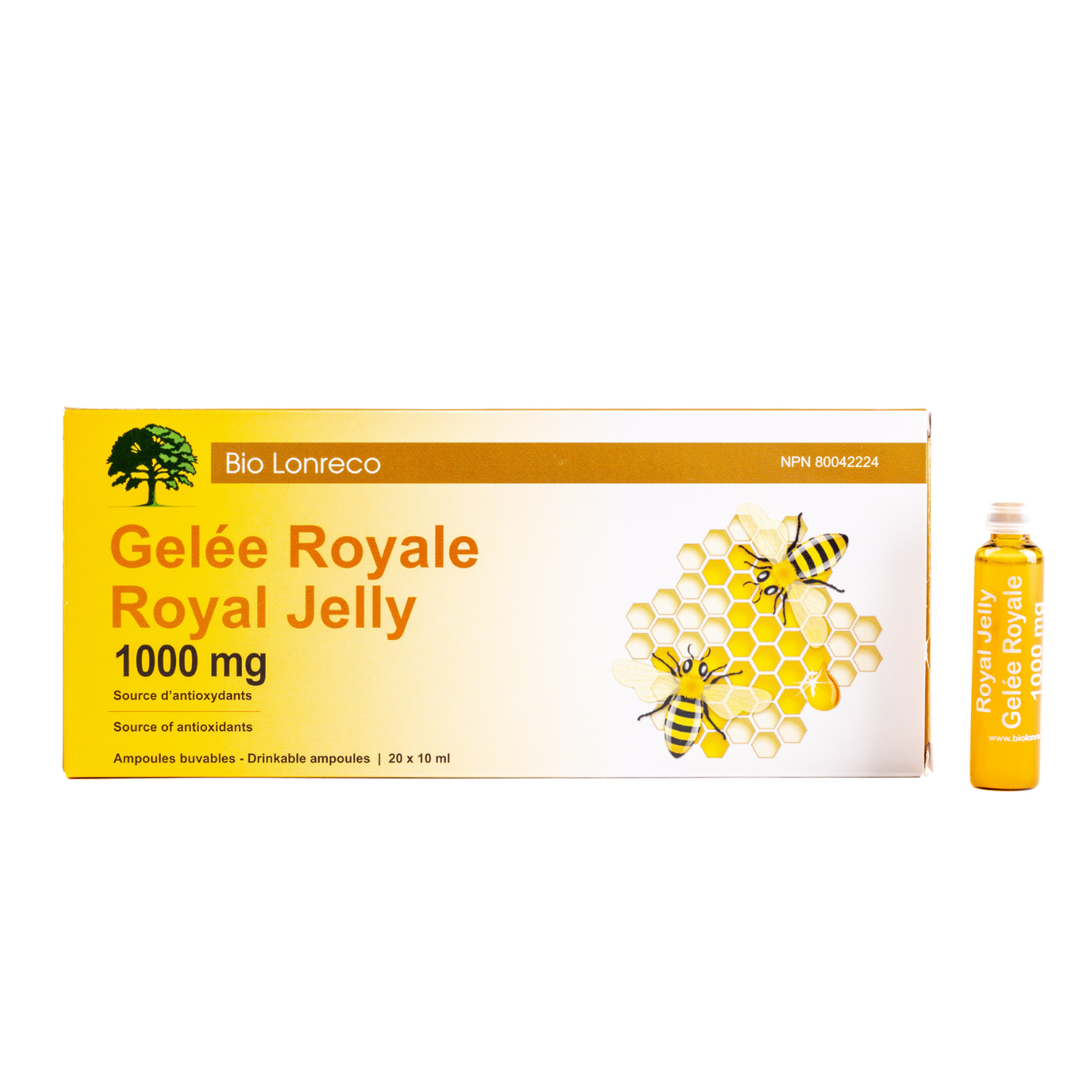 Bio Lonreco - Royal Jelly 1000 mg - 20x 10 ml