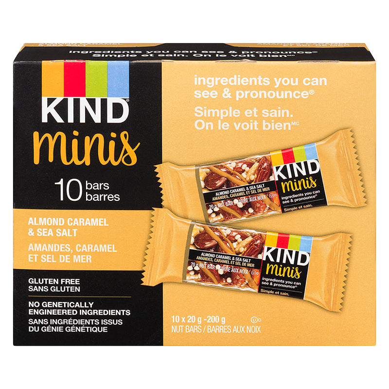 KIND SNACKS    Almond,Caramel&Sea Salt(10pk )200g