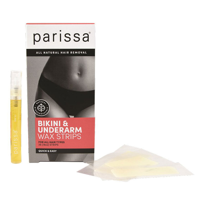 PARISSA WAX STRIPS BIKINI & UNDERARM 36