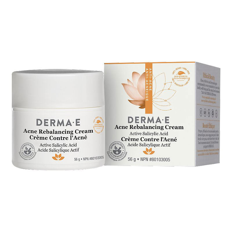 DERMA E    Blemish Prone    DERMA E    Blemish Prone    Acne Rebalancing Cream 56g