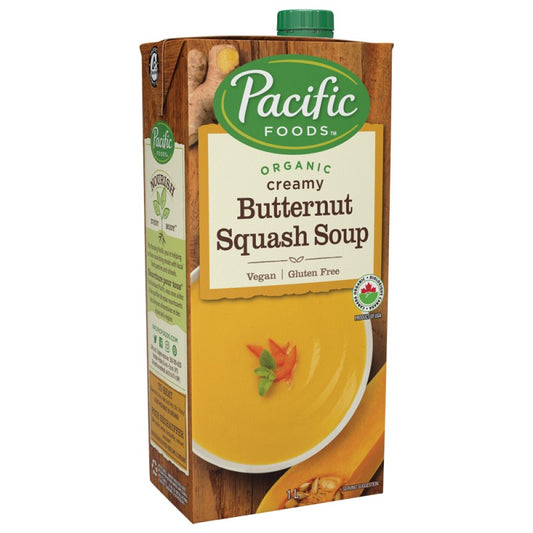 PACIFIC SOUPS -  Organic Creamy Butternut Squash Soup (tetrapak)    1l