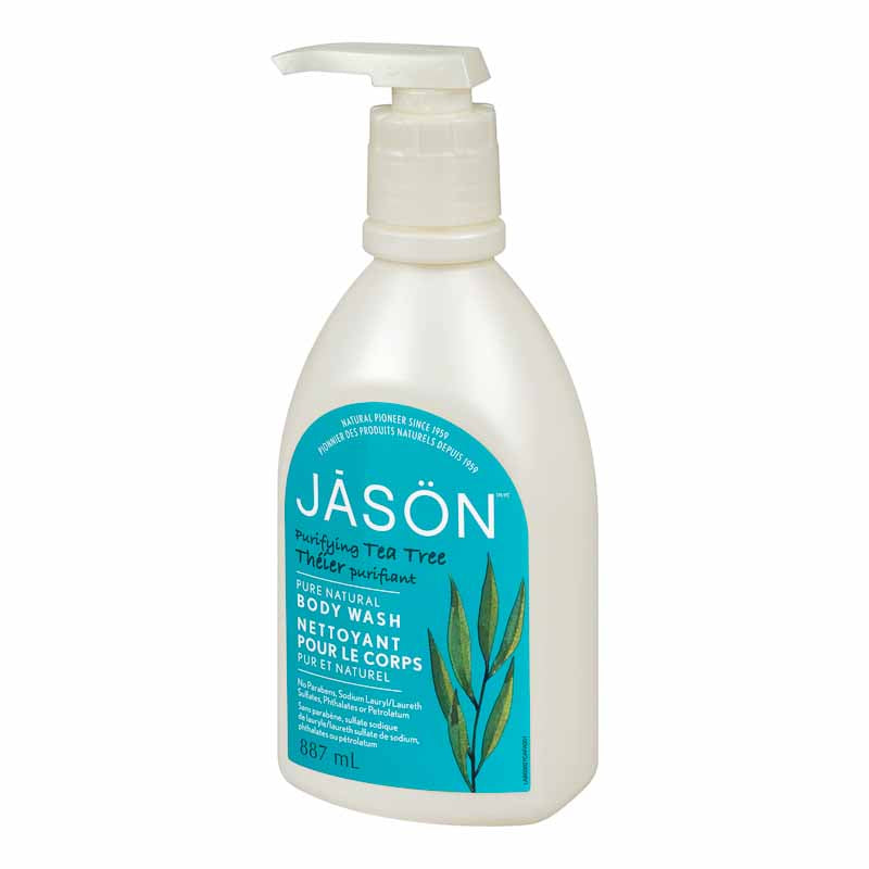 JASON NATURAL PRODUCTS    Tea Tree Satin Shower BW 887mL