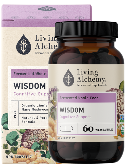 Living Alchemy Wisdom - Cognitive Support - 60caps
