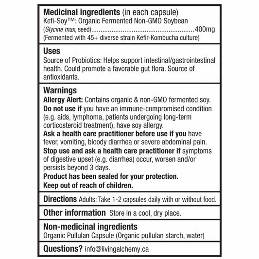 Living Alchemy Your Flora Probiotics PROFESSIONAL IBD Relief 60caps