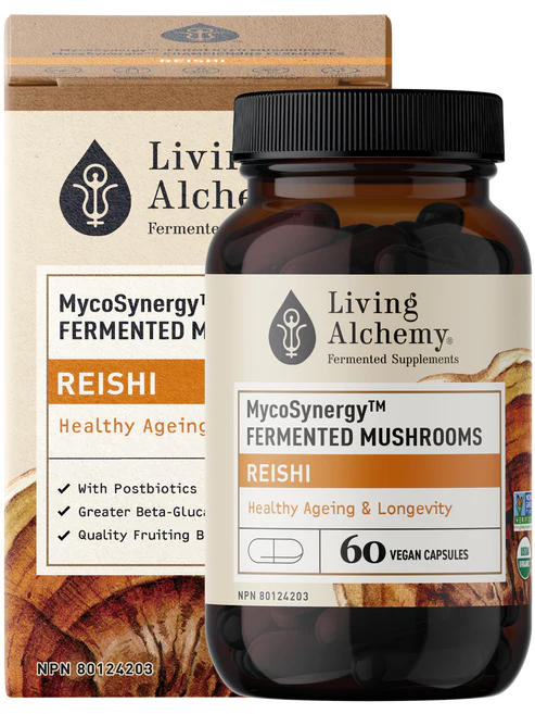 Living Alchemy - MycoSynergy Reishi, 60 Capsules