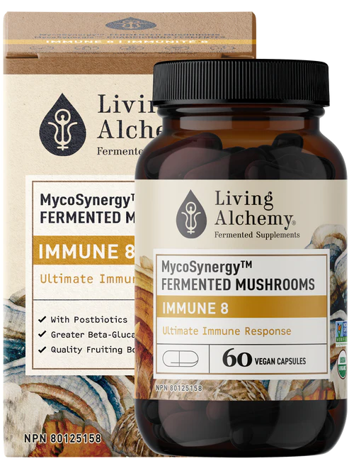 Living Alchemy - MycoSynergy Immune 8, 60 Capsules