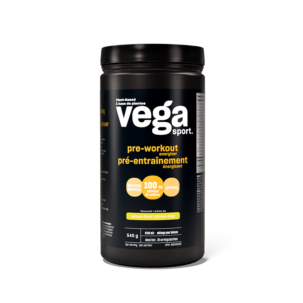 Vega Sport Pre-Workout Energizer - Lemon Lime (540g)