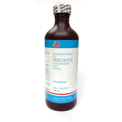 PEROXIDE HYD 10 VOL 3% SOL 500ML ATL SOLUTION pack of 12