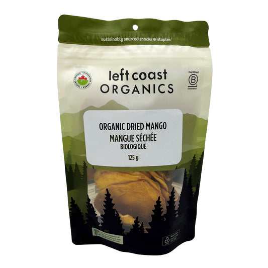 LEFT COAST   Organic Dried Mango   125g