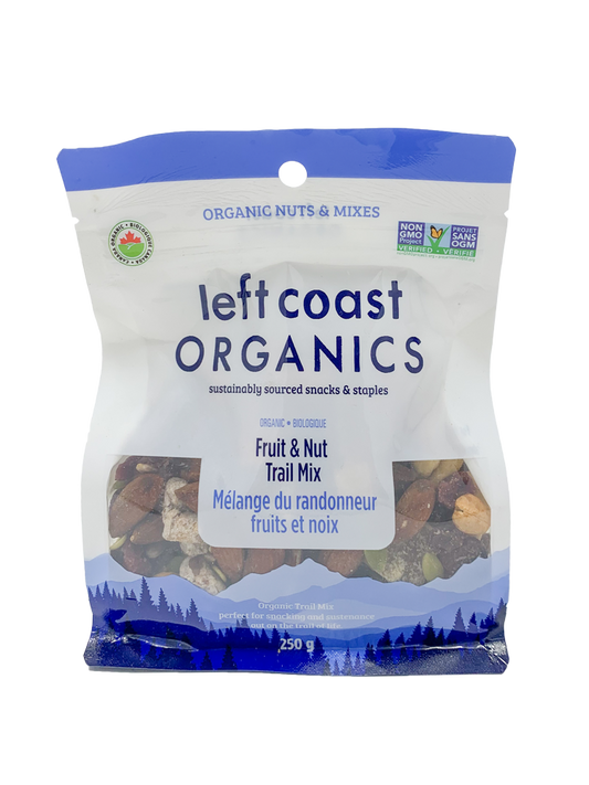 LEFT COAST   Organic Fruit & Nut Trail Mix   250g