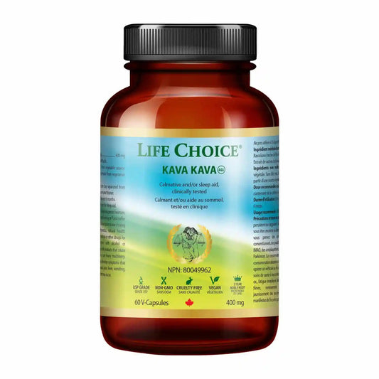 LIFE CHOICE    KAVA KAVA 400mg, 60vcaps