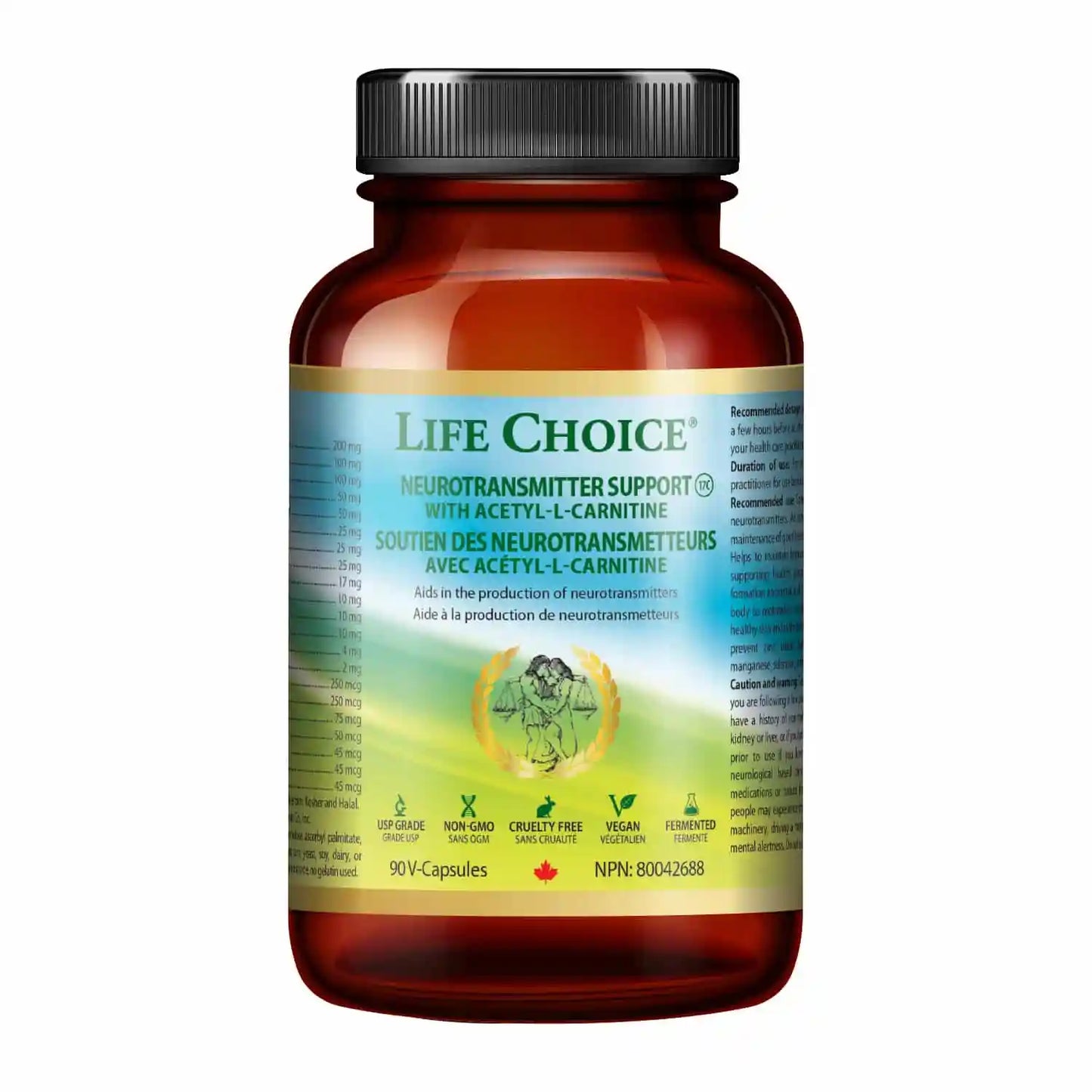 LIFE CHOICE    Neurotransmitter Support,90vcap