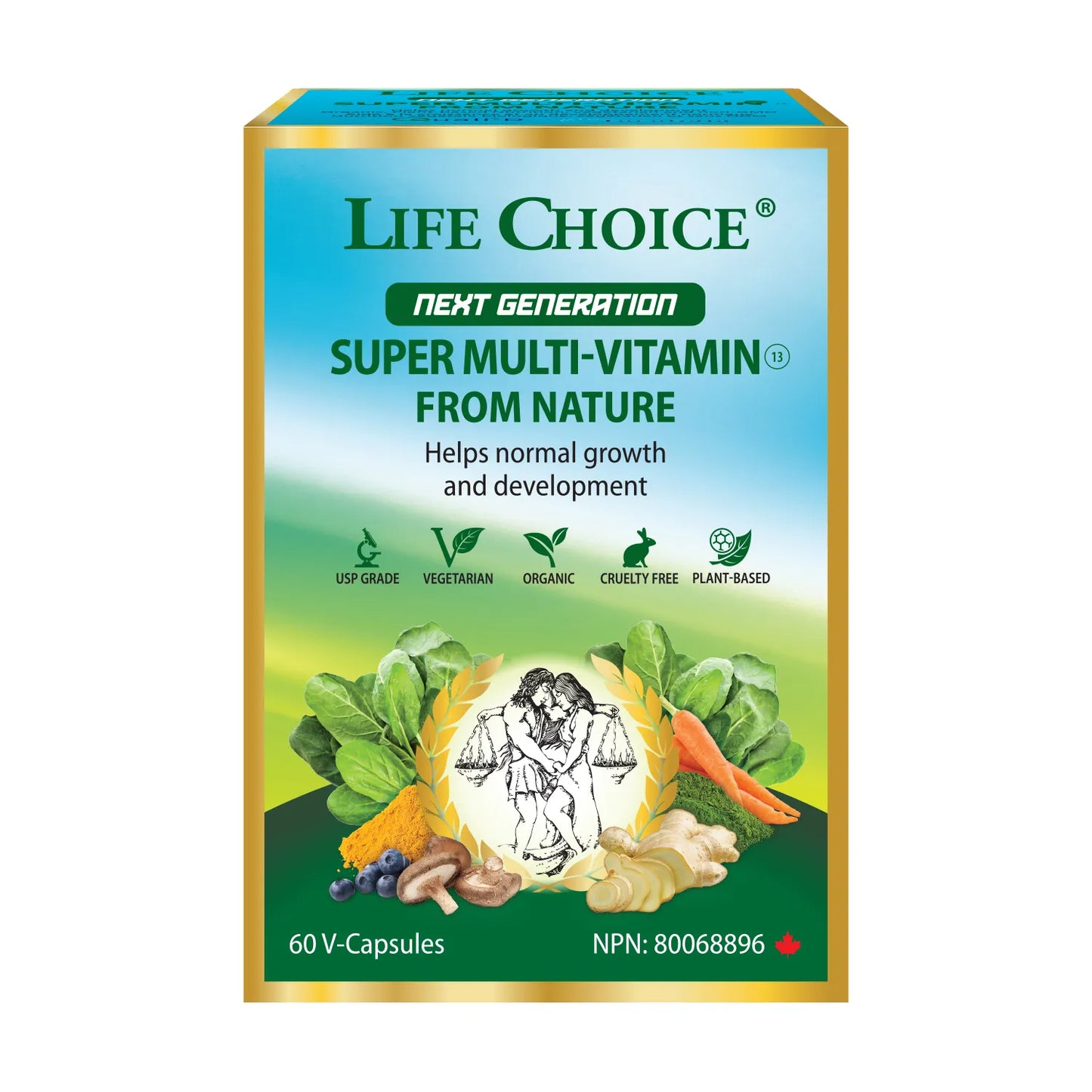 LIFE CHOICE    Next Generation Super Multi-Vitamin 60vcaps