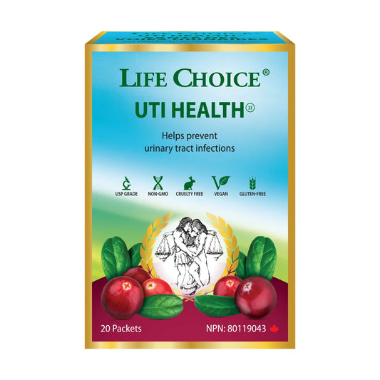 LIFE CHOICE    UTI Health, 20 pack