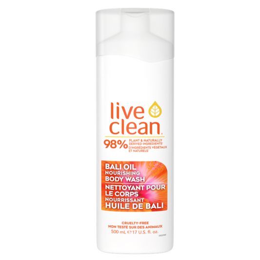 Live Clean   Nourishing Body Wash Bali Oil 500ml