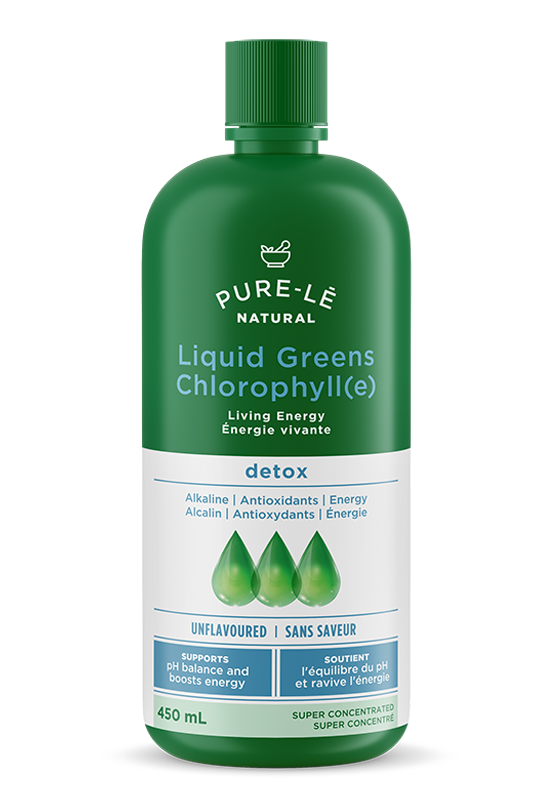 Pure-l?    Pure-l? Organic Liquid Greens    Flavour: Unflavoured 
Container Size: 450 mL    Each