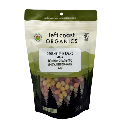 LEFT COAST   Organic Jelly Beans, Vegan   350g
