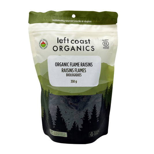 LEFT COAST   Organic Flame Raisins   350g