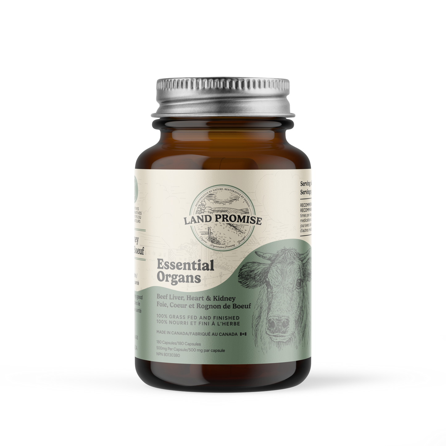 Land Promise - Essential Organs 180 Capsules